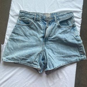 Everlane mom shorts high waisted